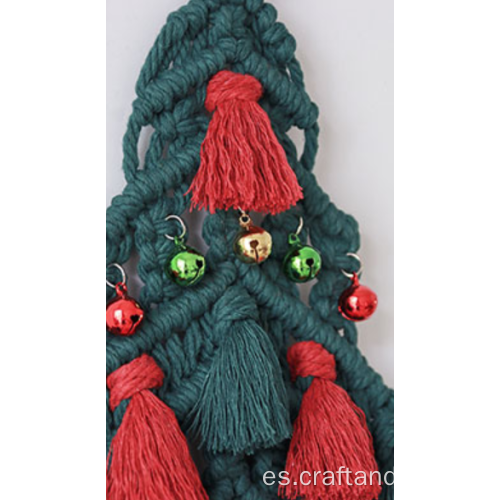 Kits de macrame de árbol de Navidad